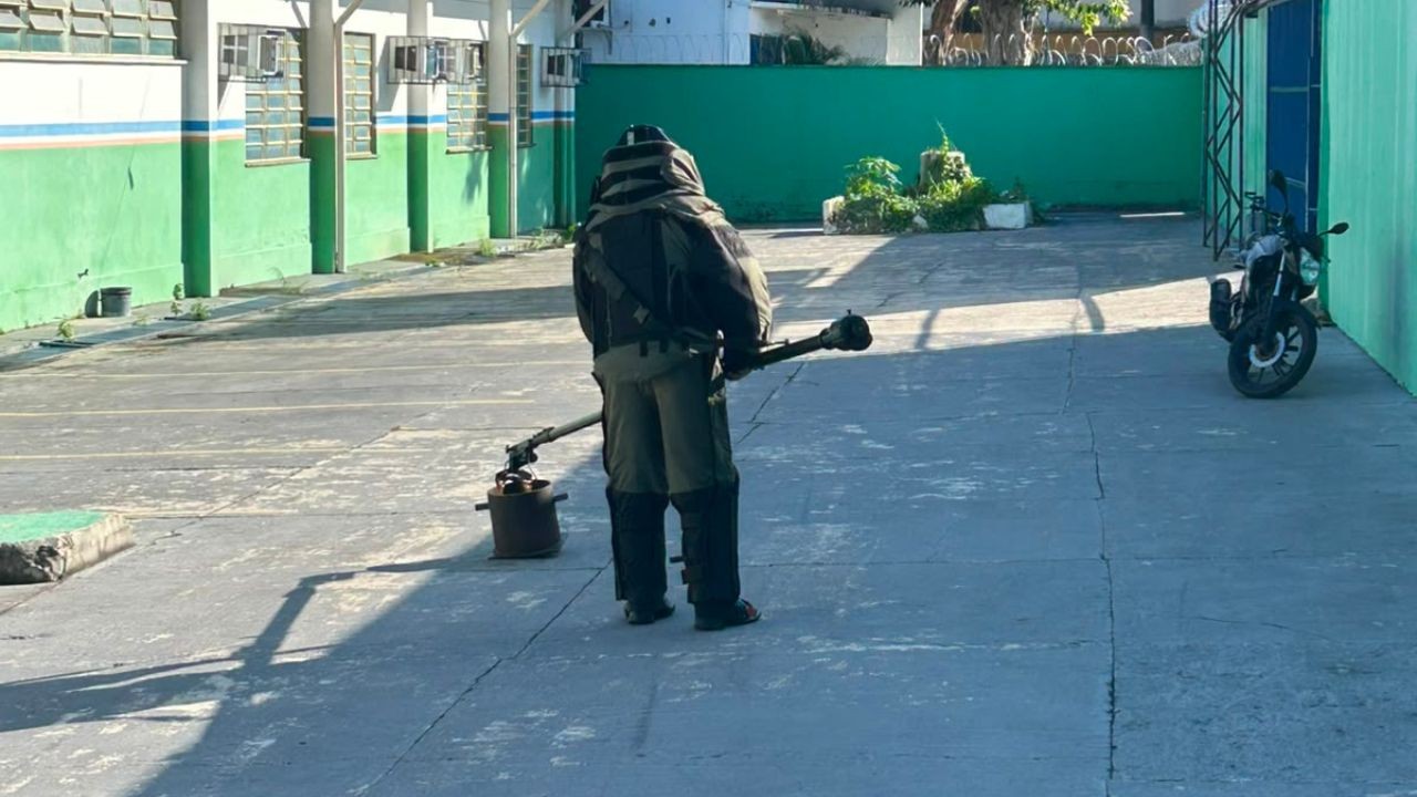 Artefato explosivo é encontrado em escola na Zona Leste de Manaus e desativado pela PM