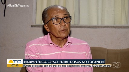 Inadimplência cresce entre idosos no Tocantins