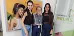Acadêmicas levam informações sobre “Agosto Dourado” pelas ondas da Univás FM — Crédito: Divulgação