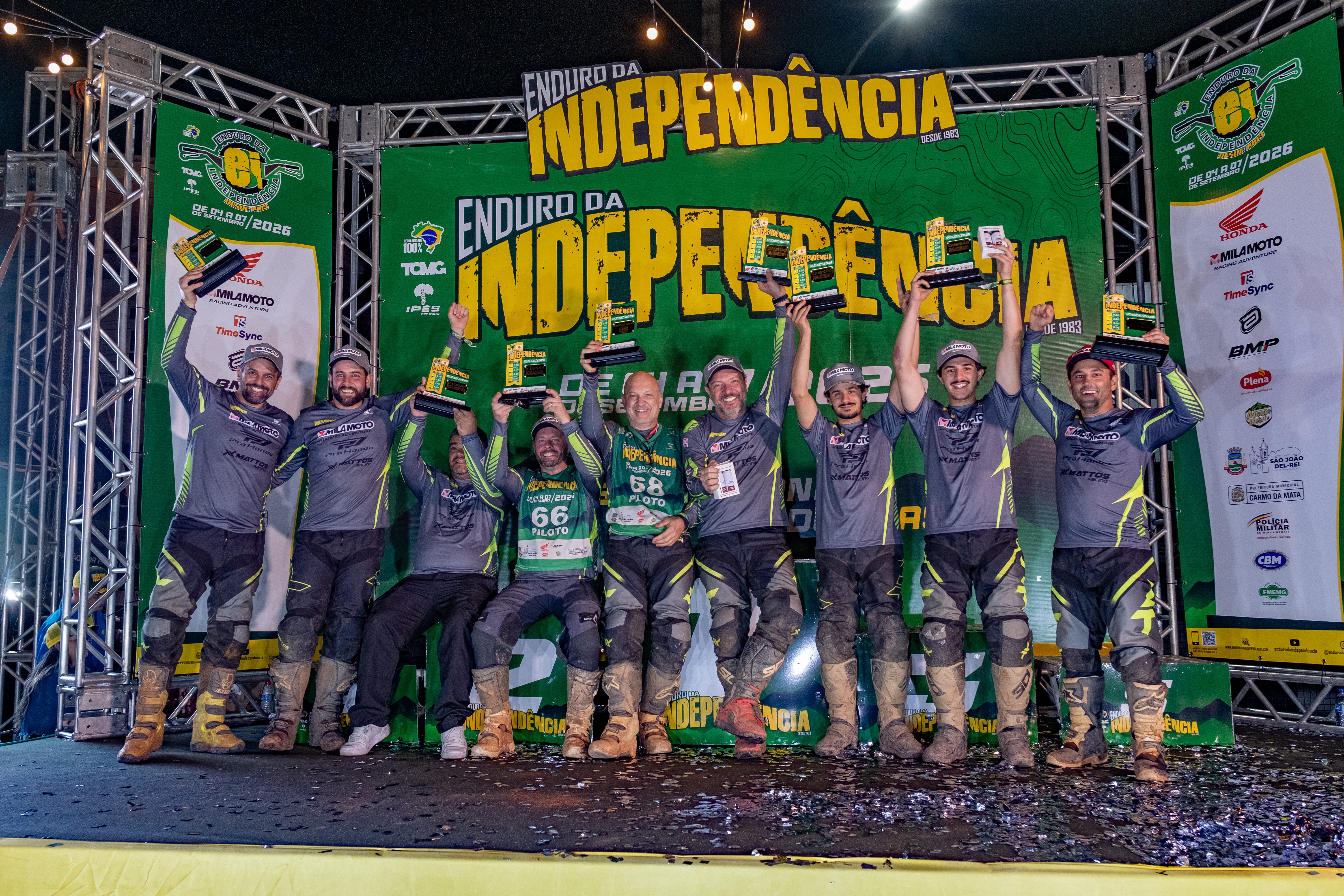 Mila Moto é pódio em tradicional enduro do Brasil com a Honda Transalp 750