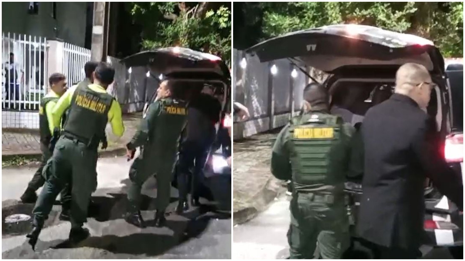 Dois suspeitos de tentar roubar carro em Fortaleza são presos em flagrante; um deles fica ferido após troca de tiros
