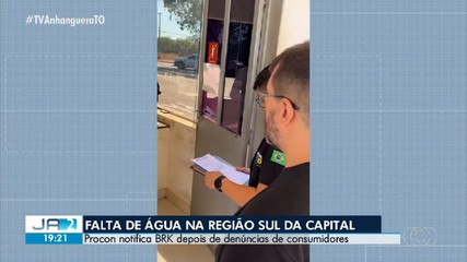 Procon notifica BRK depois de denúncias de consumidores por falta de água