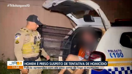 Homem é preso suspeito de tentativa de homicídio
