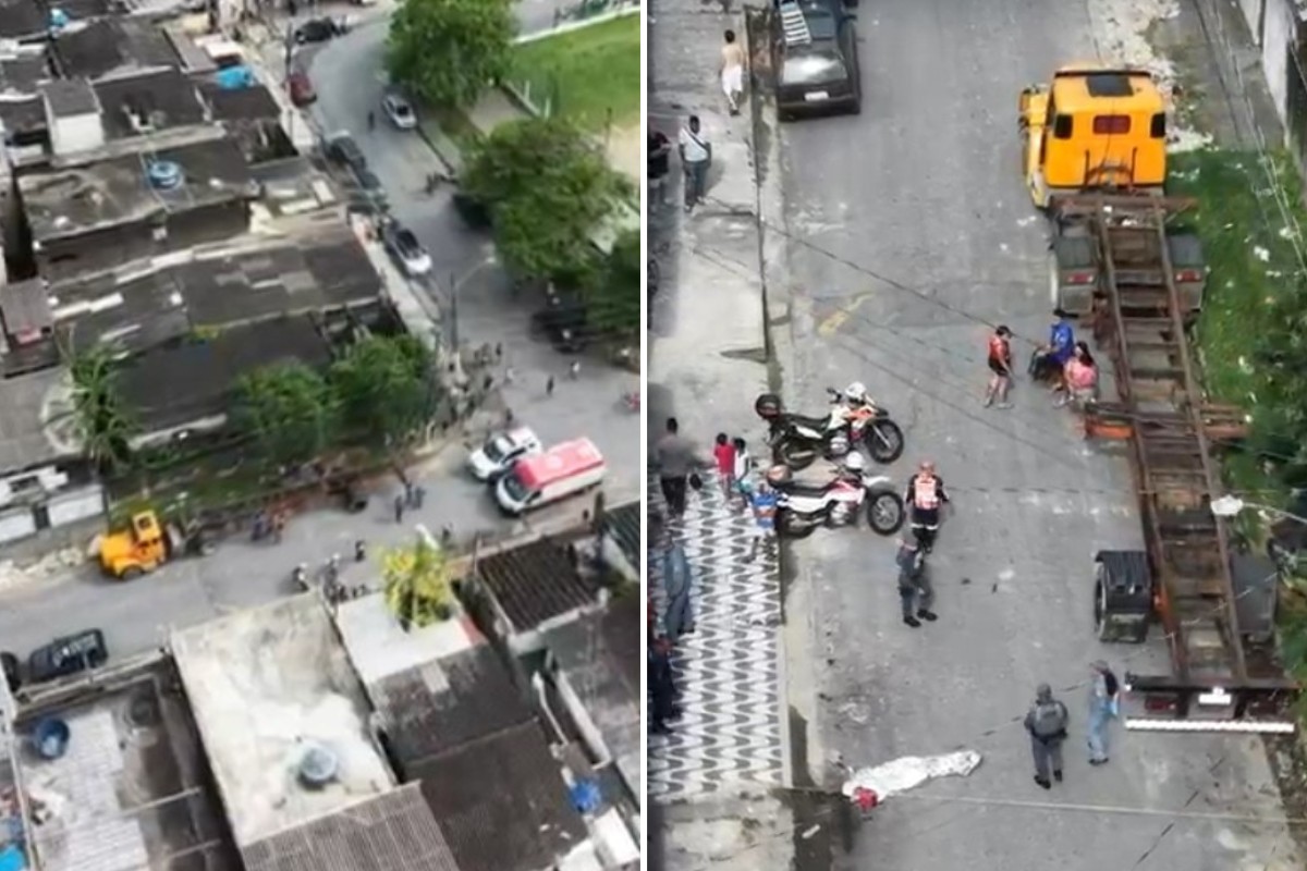 Homem é executado a tiros ao sair de  caminhão no litoral de SP