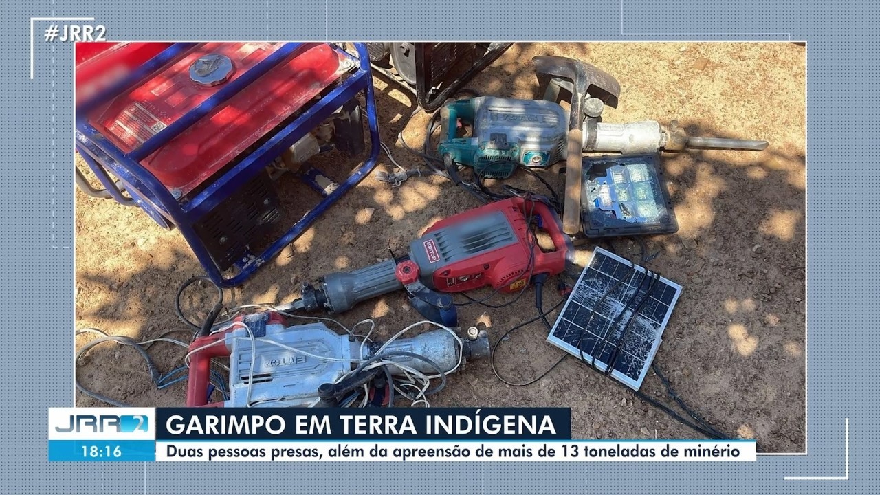 Mulher é presa com 780 kg de produtos químicos e 200 kg de explosivos para garimpo ilegal em RR