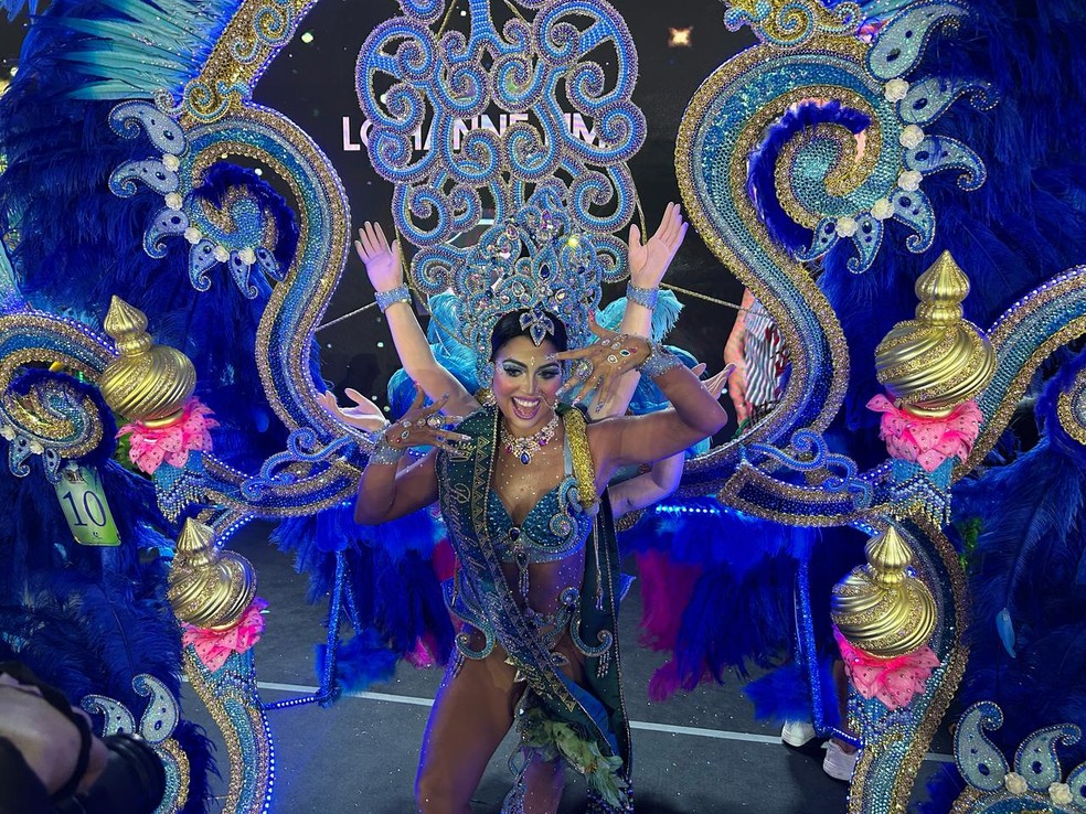 Rainha das Rainhas 2025: Lohane Lima, do Clube do Remo, é a vencedora do concurso — Foto: Thaís Neves / g1
