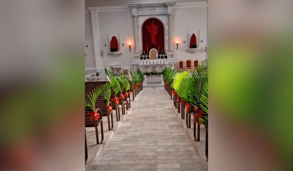 Paróquia São Francisco de Assis, em Presidente Prudente (SP), terá cronograma especial da Semana Santa — Foto: Reprodução/Redes sociais