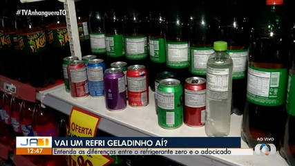 Veja vantagens e desvantagens do consumo do refrigerante zero açúcar