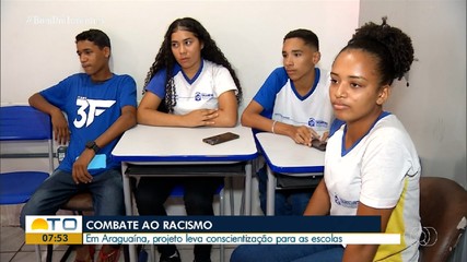 Projeto de combate ao racismo leva conscientização para escolas em Araguaína