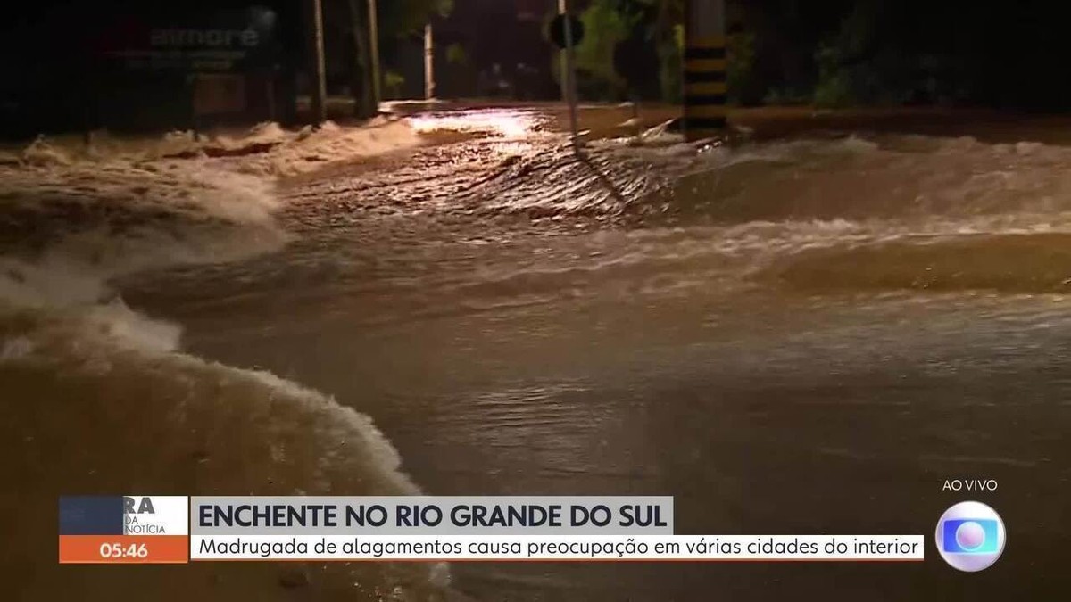 Ciclone no Sul: RS e SC têm alerta vermelho de alto perigo de temporal