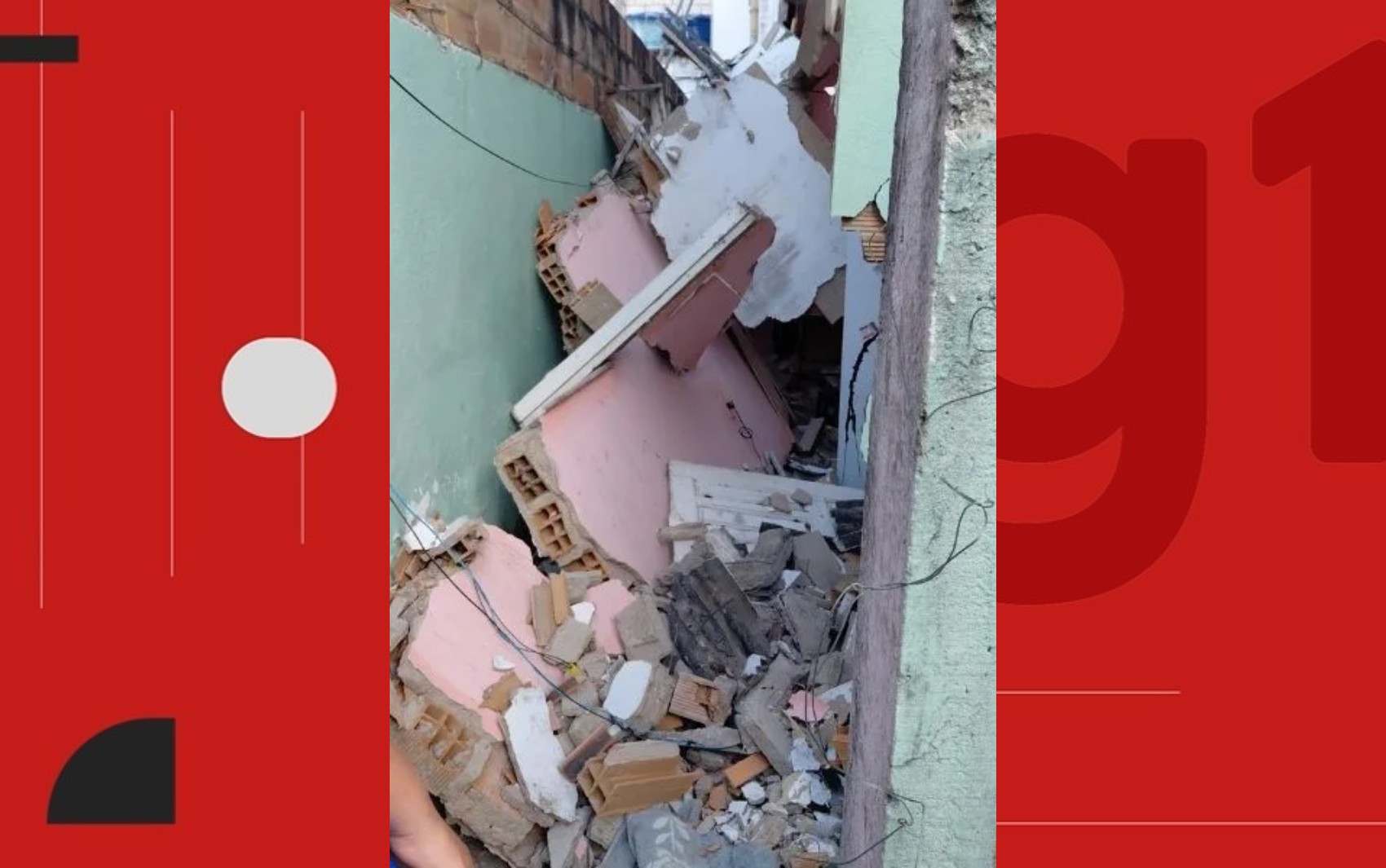 Panela de pressão explode, destrói parte de imóvel e deixa idoso ferido na Bahia