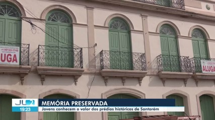 Jovens conhecem valor de prédios históricos de Santarém