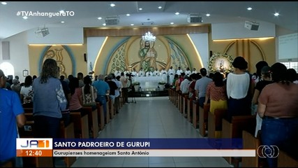 Moradores de Gurupi fazem homenagem a Santo Antônio, padroeiro da cidade