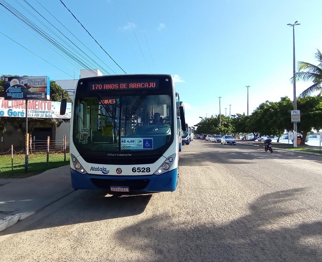 Ônibus gratuitos são disponibilizados para celebrações do aniversário de Aracaju