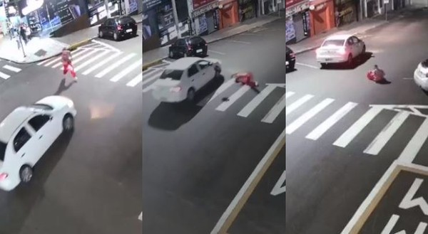 Super Mario da 'Carreta da Alegria' é atropelado na rua durante exibição em  SC; VÍDEO, Santa Catarina