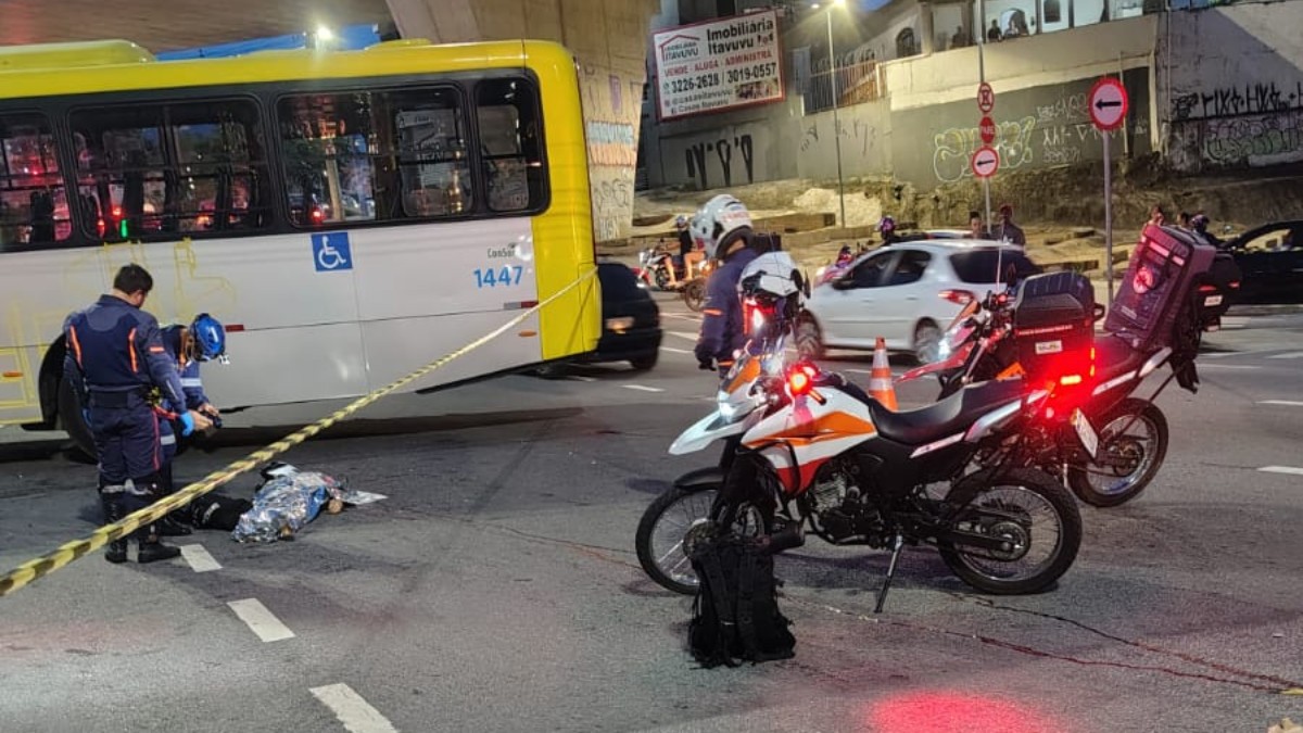 Motociclista morre em acidente com ônibus em Sorocaba