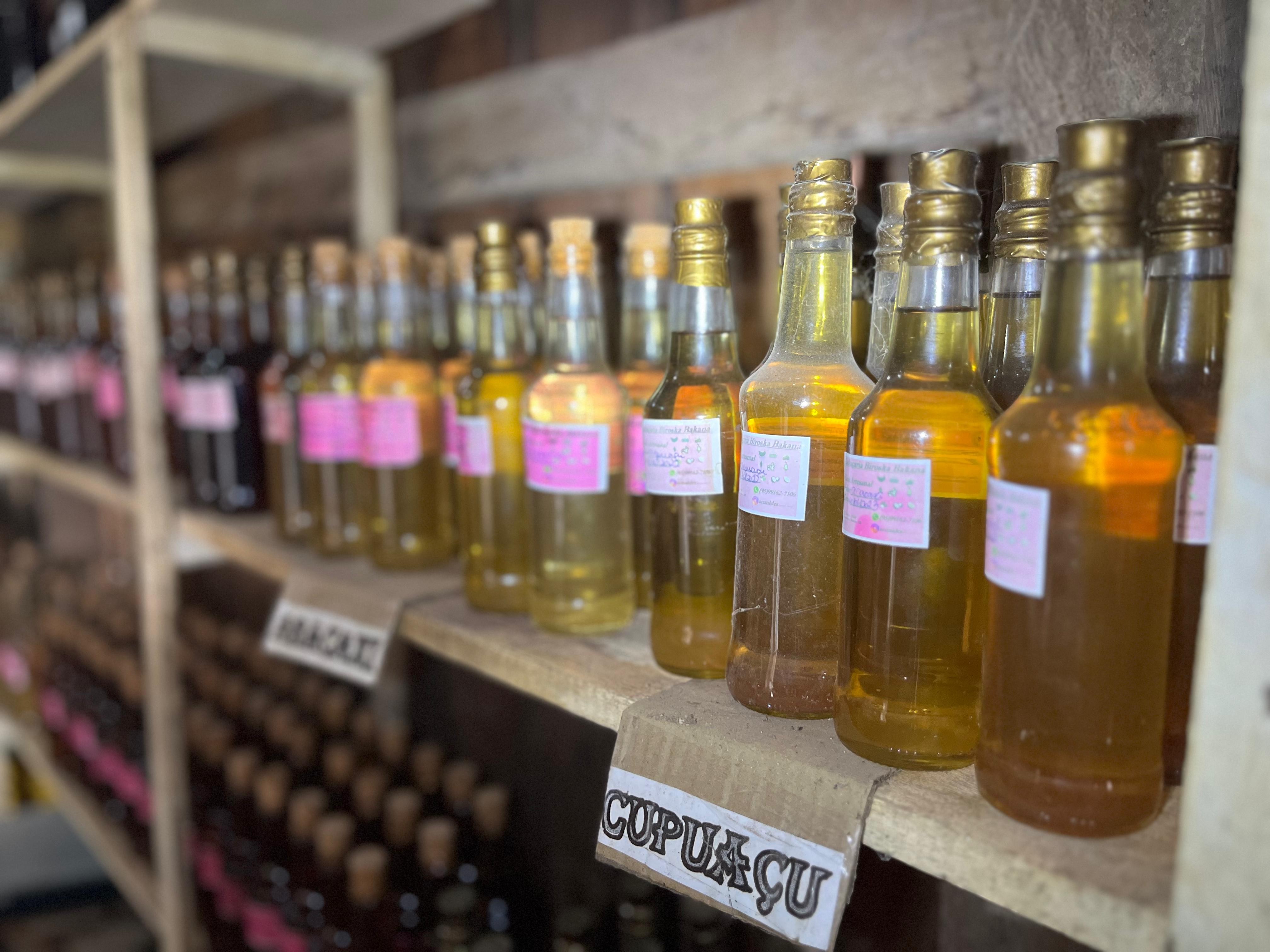 Licores de Campos Novos já foram vendidos para vários estados do Brasil. — Foto: Yara Ramalho/g1 RR