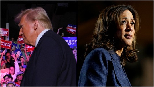 Trump revoga proteção do Serviço Secreto para Kamala Harris, diz TV -