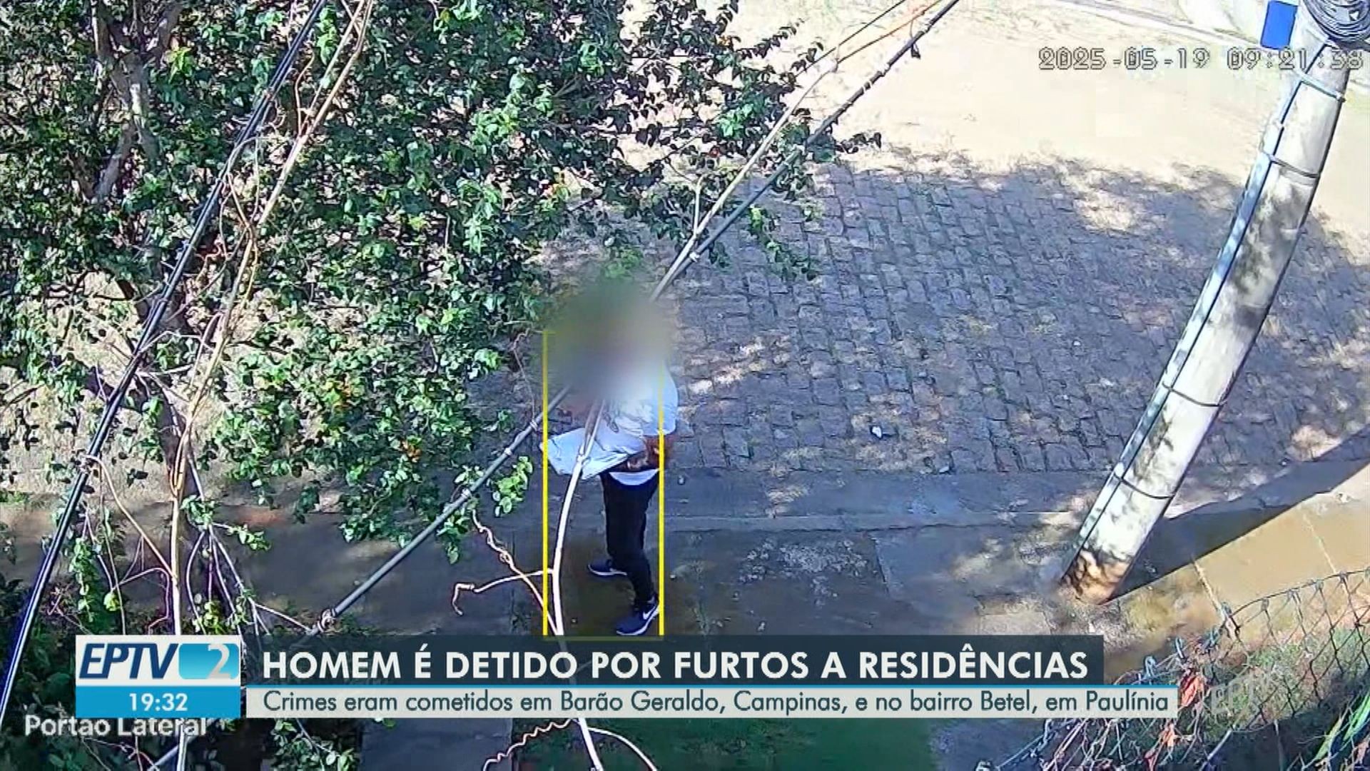 Suspeito de invadir e furtar série de casas entre Campinas e Paulínia é detido e liberado; VÍDEO