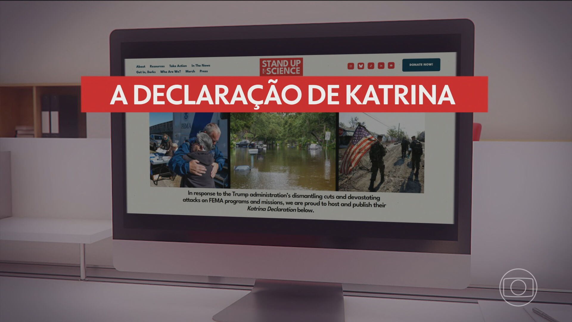 20 anos do Furacão Katrina: servidores dos EUA alertam que Trump está deixando país despreparado para novos desastres