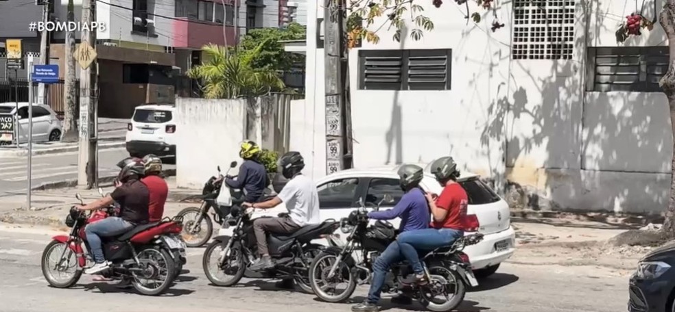 Acidentes de moto crescem 34% no primeiro semestre de 2025 em Campina Grande e Sertão da PB — Foto: Reprodução / TV Cabo Branco