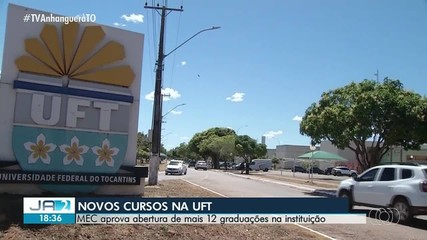 UFT terá 12 novos cursos de graduação após aprovação do MEC