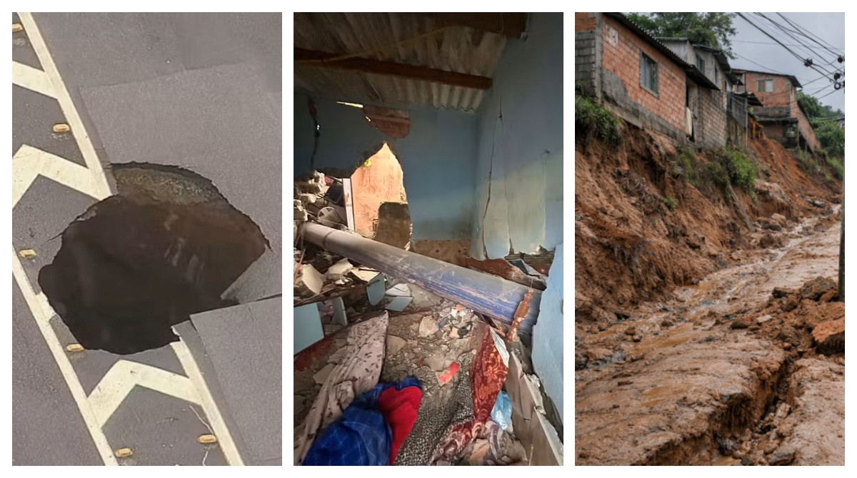 Caixa d’água rompida, cratera na Marginal Tietê e morte de idosa atingida por cano: relembre acidentes em obras da Sabesp em SP 