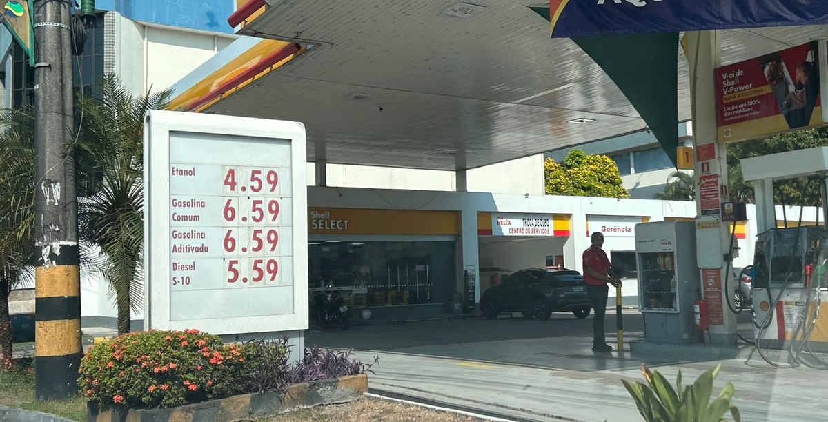 Postos De Manaus Aumentam Preço Da Gasolina E Litro Chega A R 659 Amazonas G1 