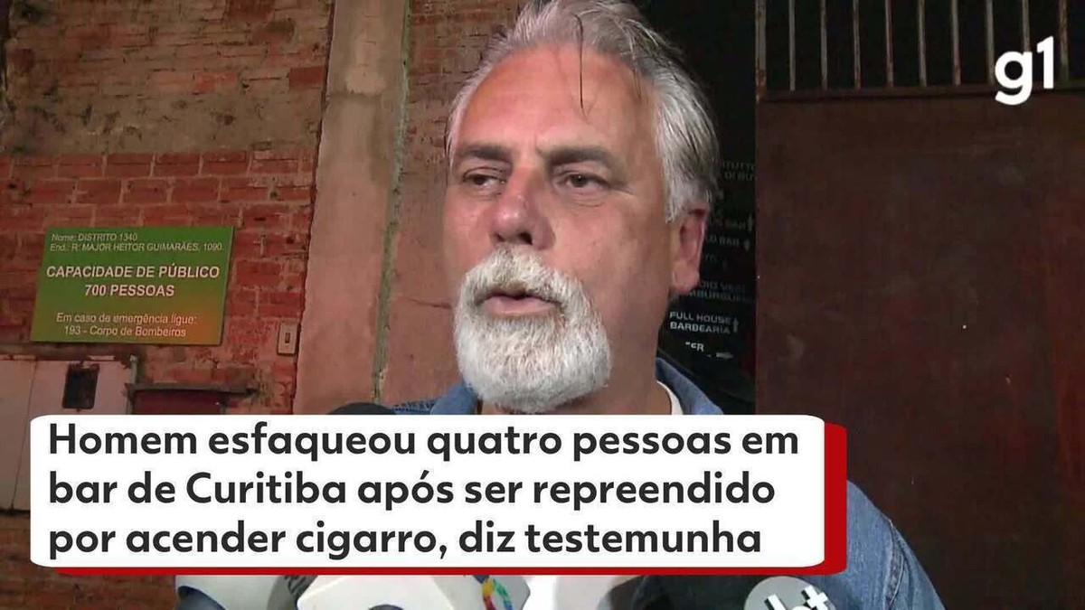 Homem Esfaqueou Quatro Pessoas Em Bar De Curitiba Após Ser Repreendido