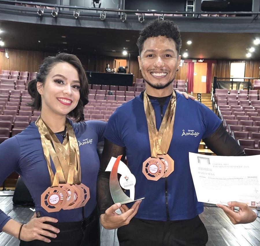 
Dupla de bailarinos do Amapá conquista seis prêmios no Pan-Americano de Dança da Amazônia