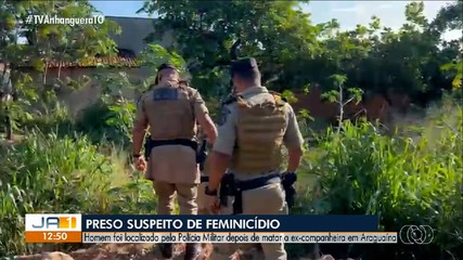 Polícia prende homem suspeito de feminicídio
