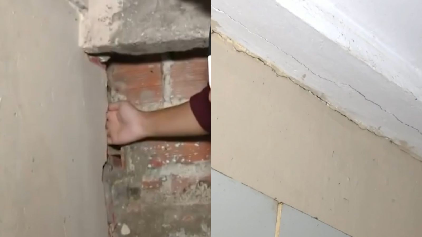 Moradores denunciam risco de desabamento de casas após obra inacabada em Teresina