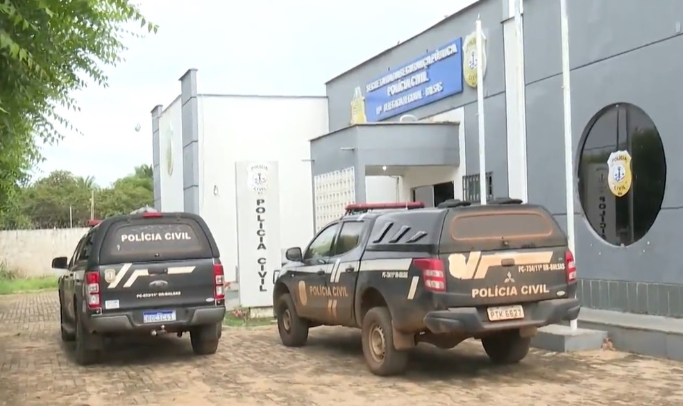 Polícia realiza operação contra suspeito de tentar matar um vereador em Fortaleza dos Nogueiras — Foto: Reprodução/TV Mirante