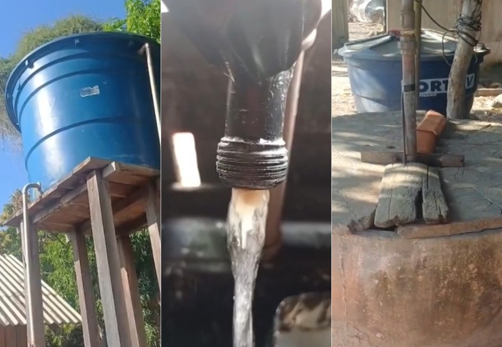 Laudo aponta contaminação em água da aldeia — Foto: Reprodução/TV Anhanguera