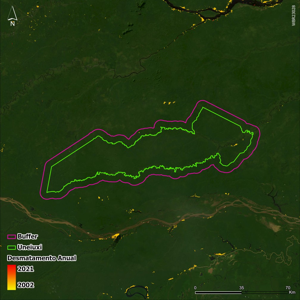 TI Uneiuxi. &mdash; Foto: WWF