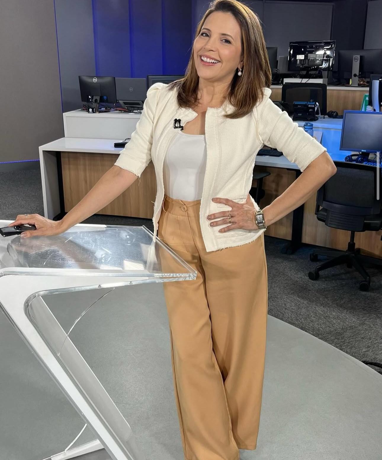 De estudante à apresentadora: Luzimar Collares inicia despedida da TV Centro América após 25 anos