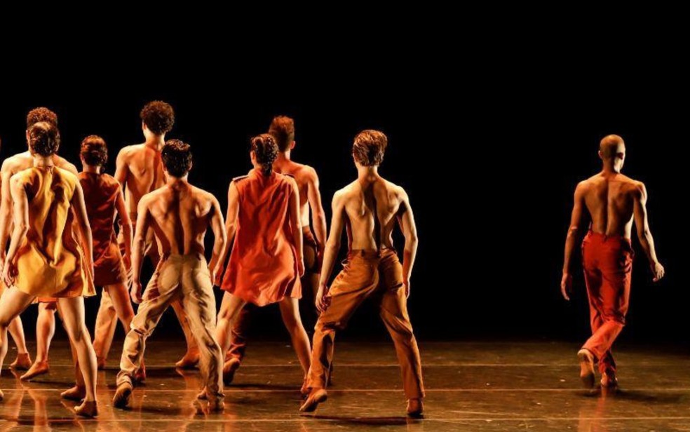 A São Paulo Companhia de Dança (SPDC) se apresenta em Franca, SP — Foto: Divulgação
