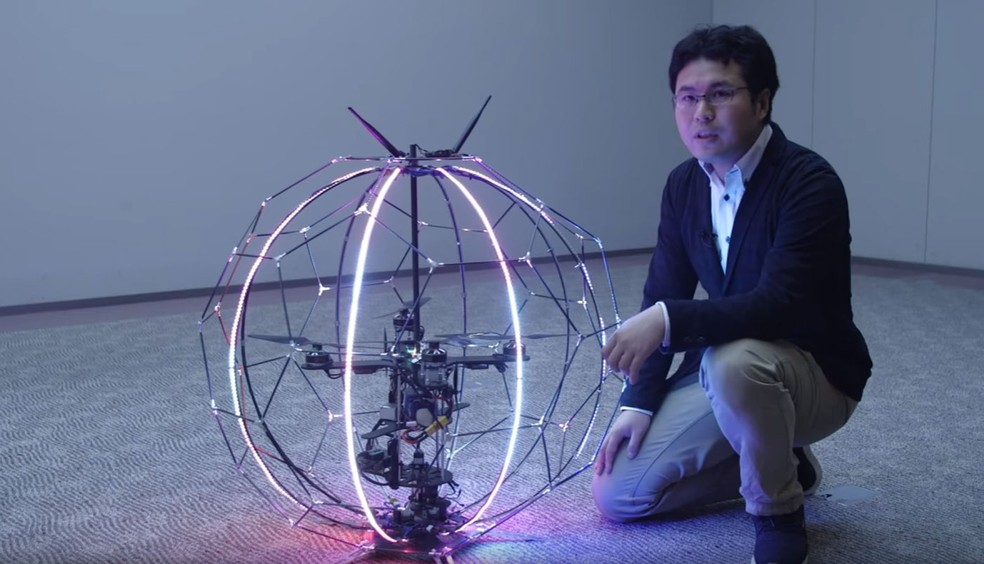 Japoneses criam 1 drone capaz de reproduzir imagens esf ricas em