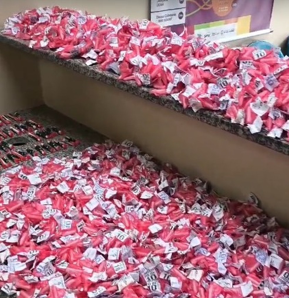 Coca�na apreendida em Paraty ? Foto: Divulga��o/Pol�cia Militar