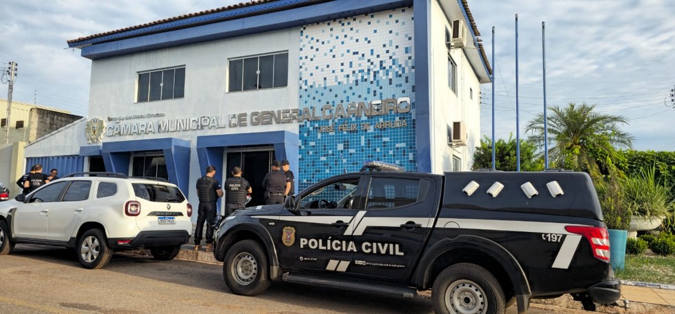 A Polícia Civil segue investigando o caso, para identificar outros envolvidos no esquema. — Foto: Polícia Civil de Mato Grosso