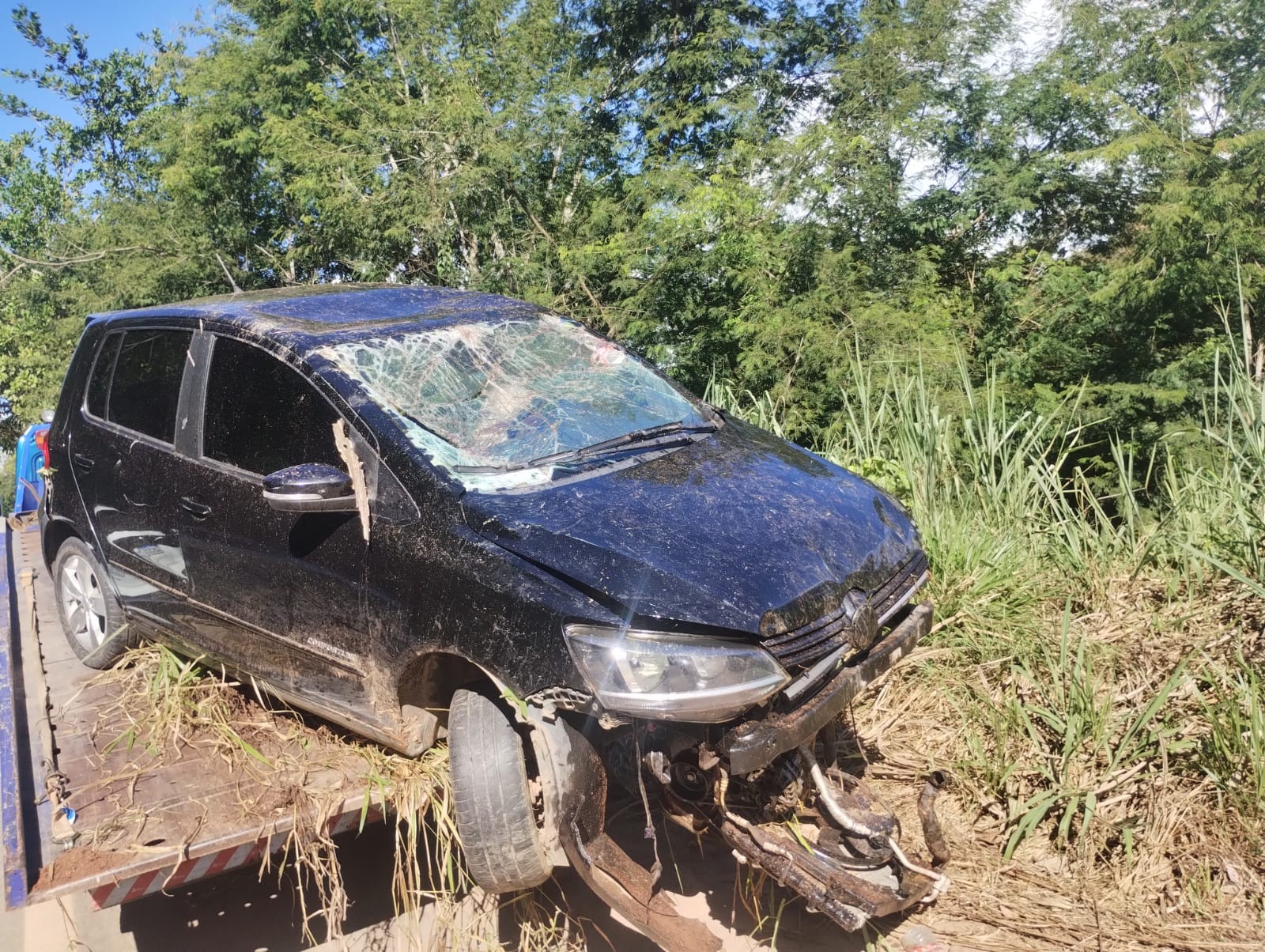 Empresário de Caratinga desaparecido há três dias é encontrado morto em carro capotado