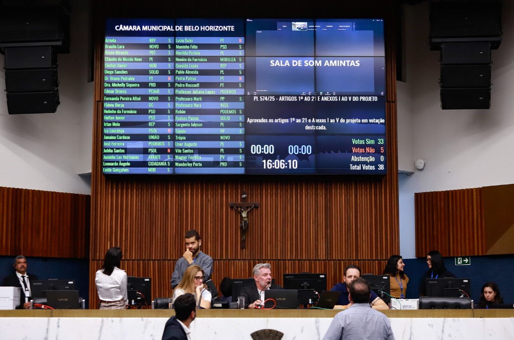 Câmara de BH aprova em 1º turno projeto de lei para revitalização do Centro de BH