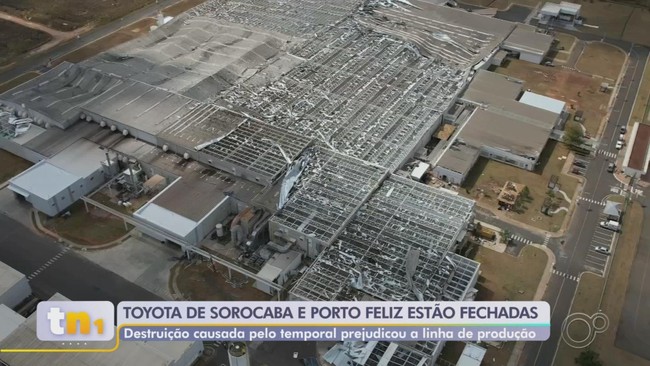 Toyota e sindicato se reúnem para definir futuro de trabalhadores após temporal