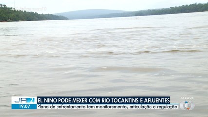 El Niño pode mexer com o Rio Tocantins e afluentes