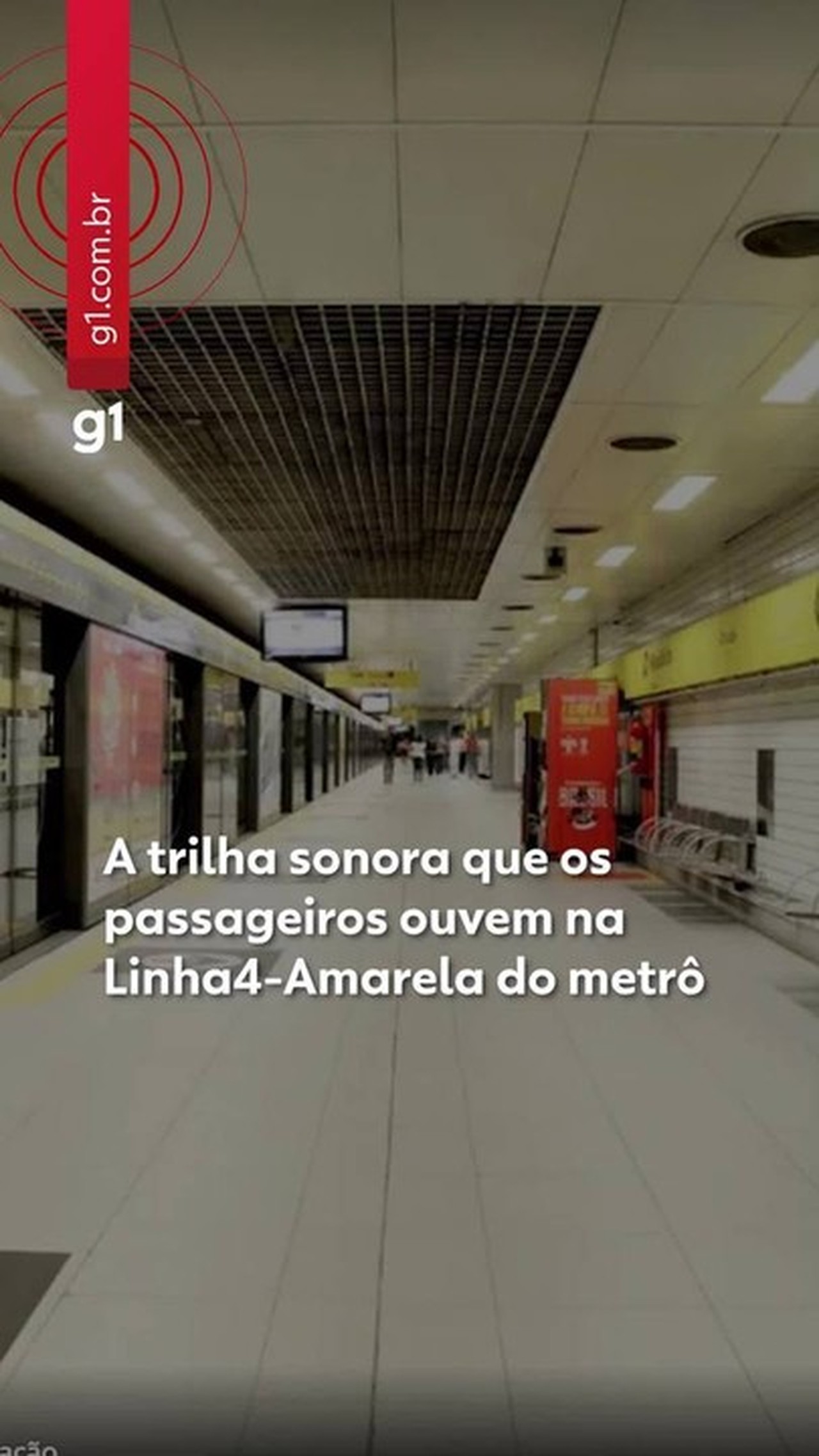 Saiba quais músicas serão tocadas em cada estação da Linha 4-Amarela do metrô de SP
