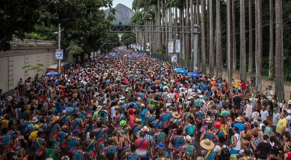 Bloco Suvaco de Cristo no Jardim Botânico — Foto: Julio Cesar Guimarães/Riotur 