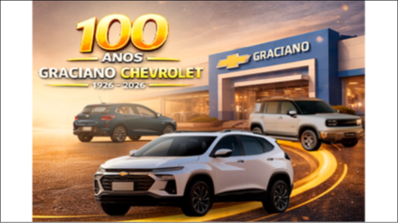 Graciano Chevrol Graciano Chevrolet celebra 100 anos de história, tradição e conexão