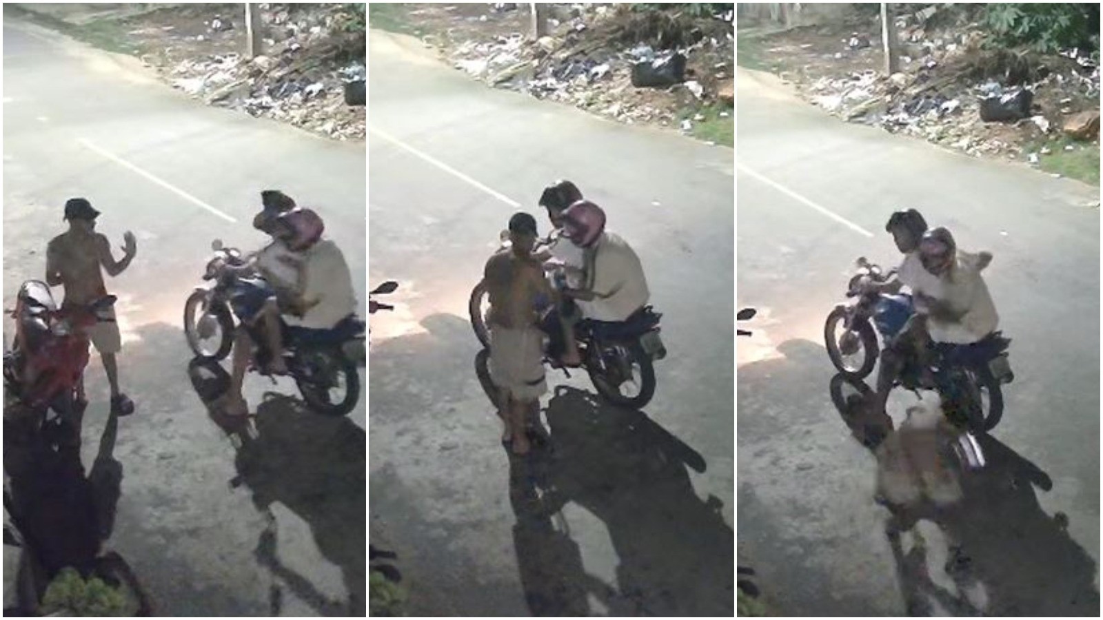 Homem é assaltado, entrega celular e toma de volta da mão dos criminosos; vídeo