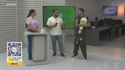 Momento Esporte: Kelton Pinho conversa com lutador acreano Wendel Almeida