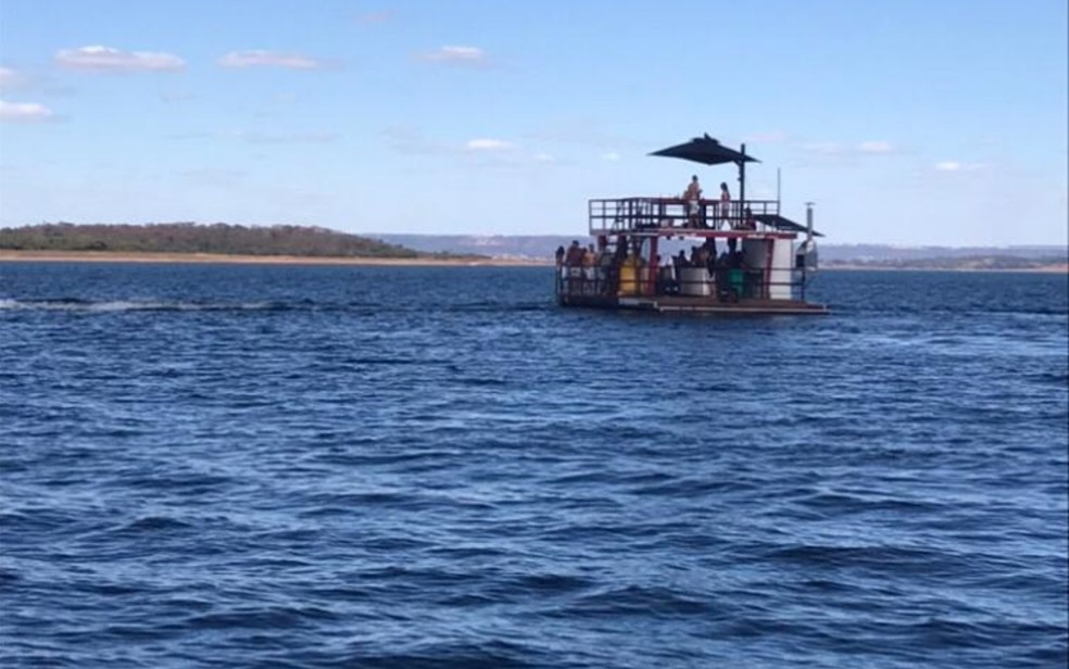 Lago Das Brisas em Buriti Alegre, Gois  Foto: Gois Turismo/Divulgao